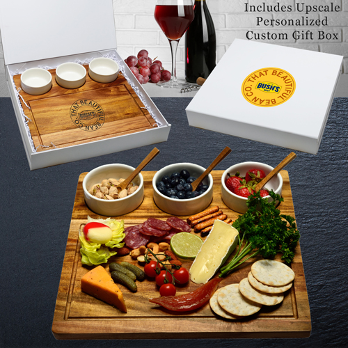 Acacia Charcuterie Board Gift Set